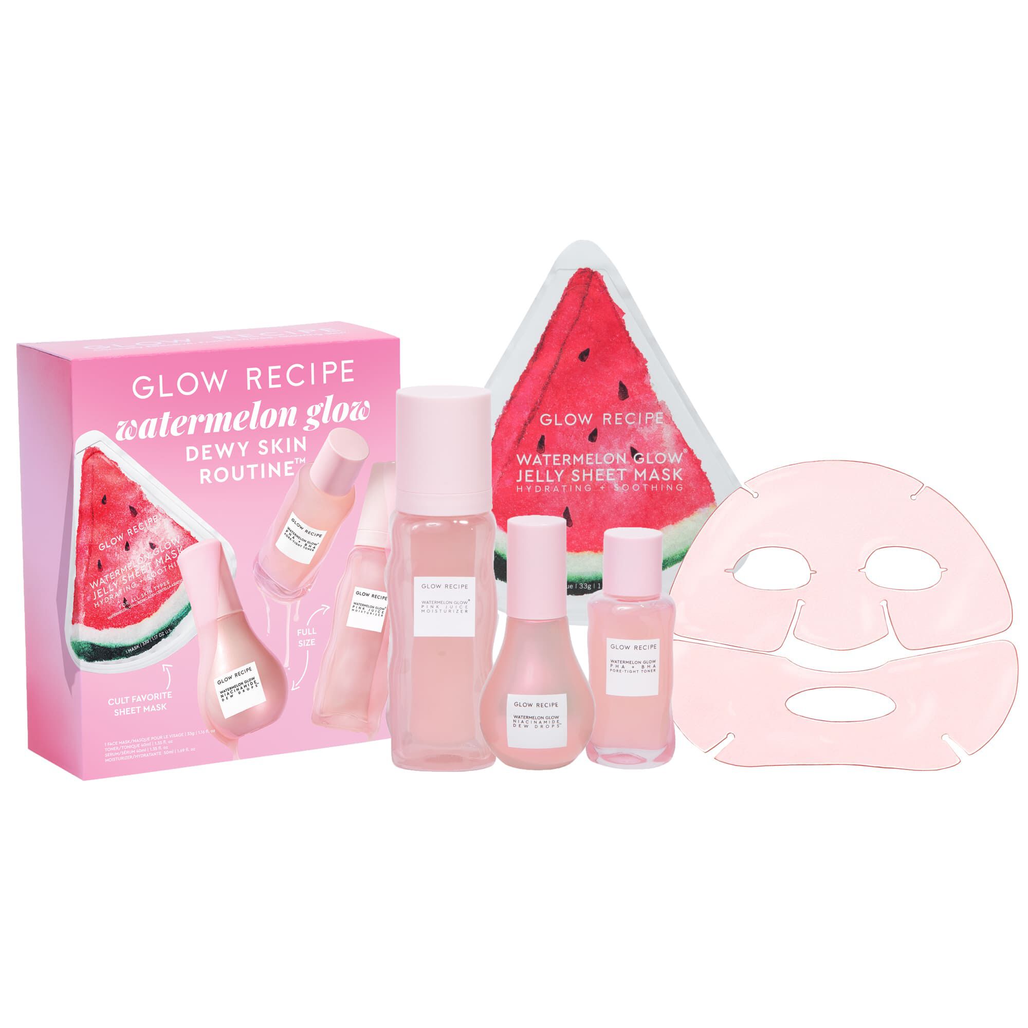 Kit Watermelon Glow Dewy Skin Routine - Sephora